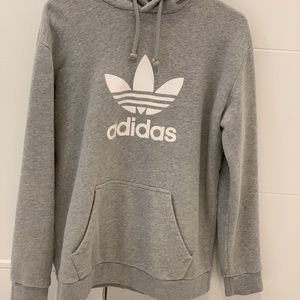 Adidas Long Grey Hoodie